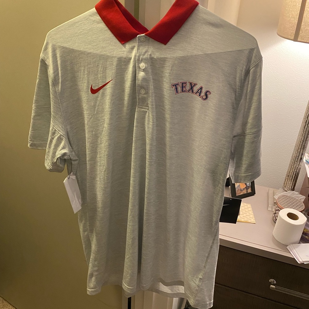 Mens Texas rangers polo